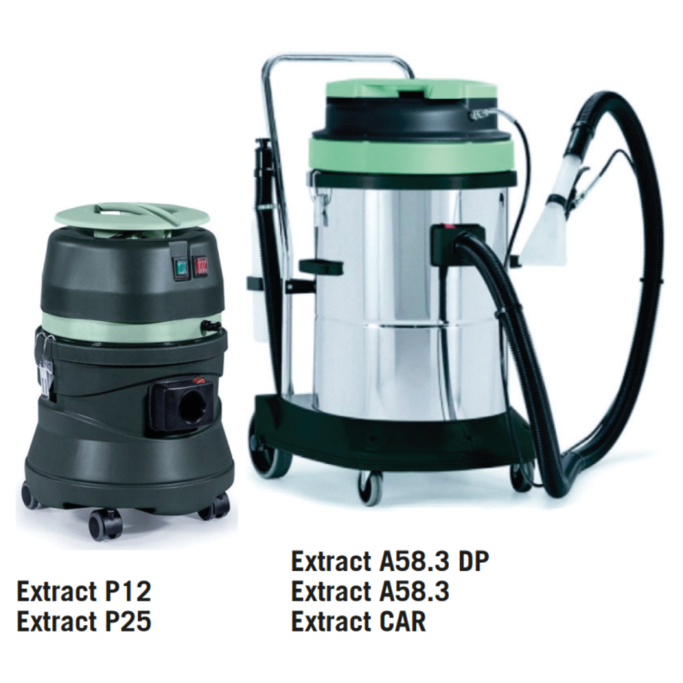 INJECTION / EXTRACTION - Professional Vacuum Wet + Dry
